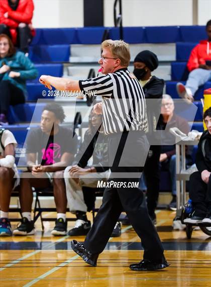 Thumbnail 2 in Roosevelt vs Cornwall Central (Officials vs Cancer Tournament) photogallery.