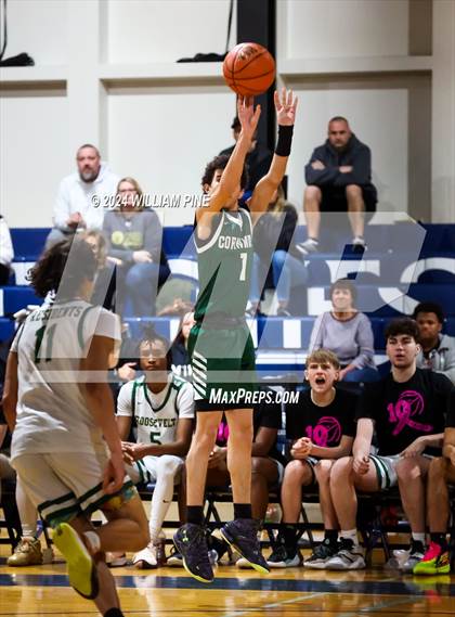 Thumbnail 3 in Roosevelt vs Cornwall Central (Officials vs Cancer Tournament) photogallery.