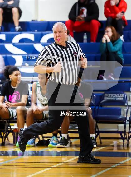 Thumbnail 3 in Roosevelt vs Cornwall Central (Officials vs Cancer Tournament) photogallery.