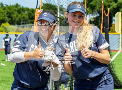Thumbnail 2 in Notre Dame vs Carlmont (CIF CCS Division 1 Semifinal) photogallery.