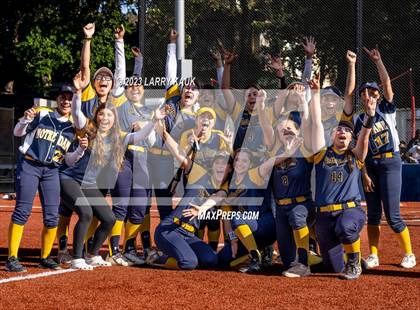 Thumbnail 2 in Notre Dame vs Carlmont (CIF CCS Division 1 Semifinal) photogallery.