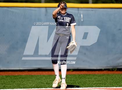Thumbnail 2 in Notre Dame vs Carlmont (CIF CCS Division 1 Semifinal) photogallery.