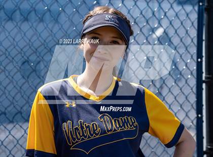 Thumbnail 3 in Notre Dame vs Carlmont (CIF CCS Division 1 Semifinal) photogallery.