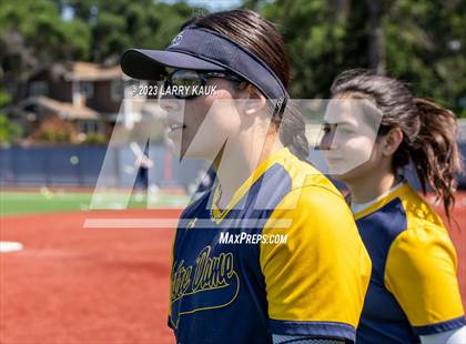 Thumbnail 3 in Notre Dame vs Carlmont (CIF CCS Division 1 Semifinal) photogallery.