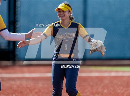 Thumbnail 3 in Notre Dame vs Carlmont (CIF CCS Division 1 Semifinal) photogallery.