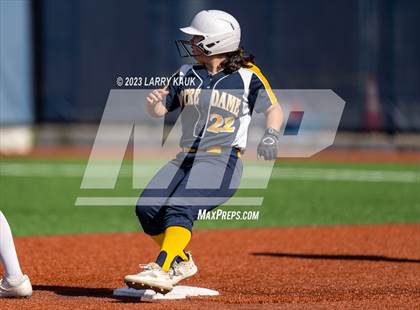 Thumbnail 1 in Notre Dame vs Carlmont (CIF CCS Division 1 Semifinal) photogallery.