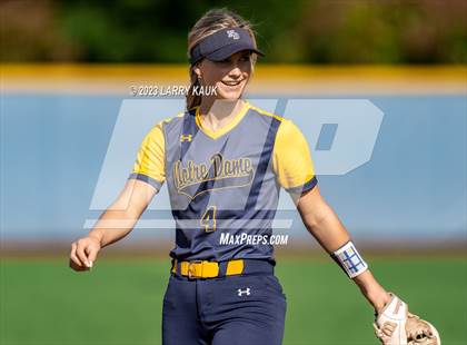 Thumbnail 2 in Notre Dame vs Carlmont (CIF CCS Division 1 Semifinal) photogallery.