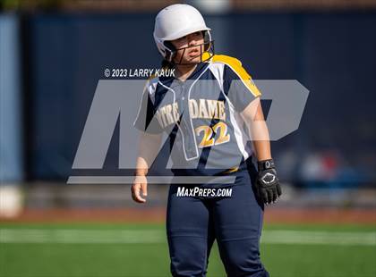 Thumbnail 2 in Notre Dame vs Carlmont (CIF CCS Division 1 Semifinal) photogallery.