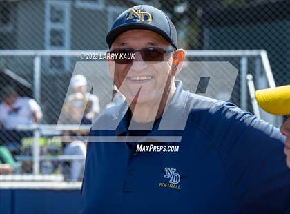 Thumbnail 3 in Notre Dame vs Carlmont (CIF CCS Division 1 Semifinal) photogallery.