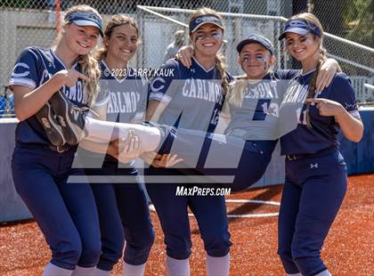 Thumbnail 3 in Notre Dame vs Carlmont (CIF CCS Division 1 Semifinal) photogallery.
