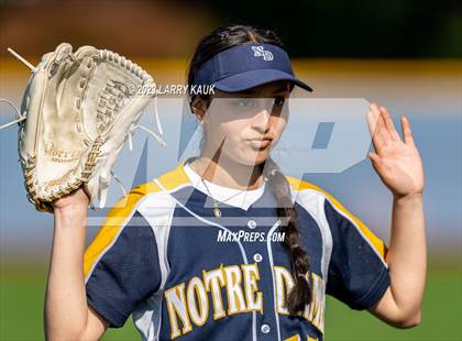 Thumbnail 3 in Notre Dame vs Carlmont (CIF CCS Division 1 Semifinal) photogallery.