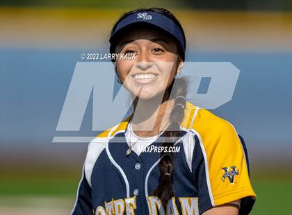 Thumbnail 1 in Notre Dame vs Carlmont (CIF CCS Division 1 Semifinal) photogallery.