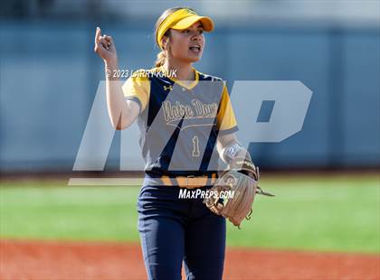 Thumbnail 1 in Notre Dame vs Carlmont (CIF CCS Division 1 Semifinal) photogallery.