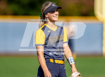 Thumbnail 2 in Notre Dame vs Carlmont (CIF CCS Division 1 Semifinal) photogallery.