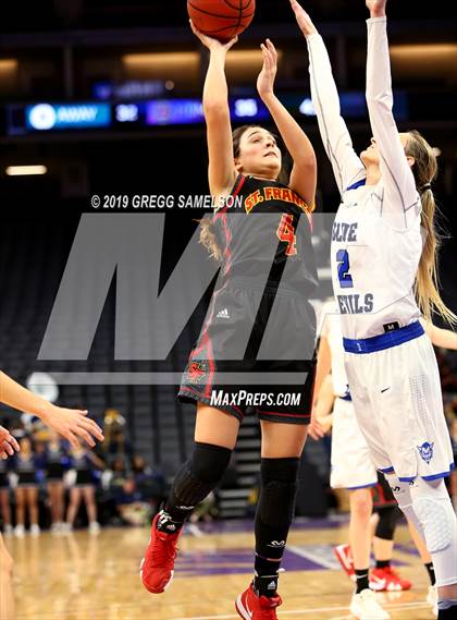Thumbnail 1 in Davis vs St. Francis (@ Golden 1 Center) photogallery.