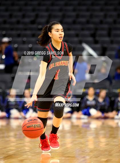 Thumbnail 1 in Davis vs St. Francis (@ Golden 1 Center) photogallery.