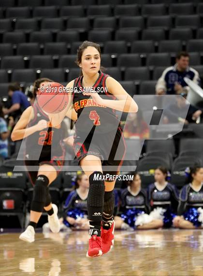 Thumbnail 2 in Davis vs St. Francis (@ Golden 1 Center) photogallery.