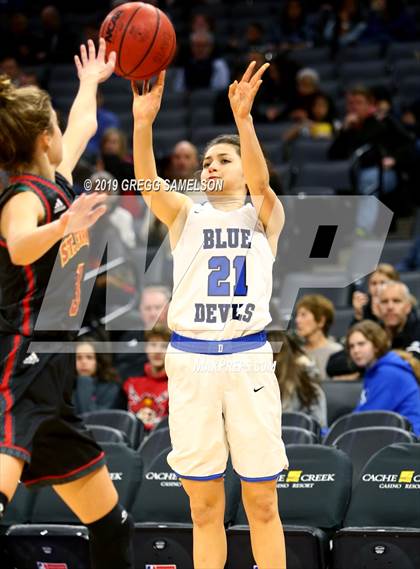 Thumbnail 2 in Davis vs St. Francis (@ Golden 1 Center) photogallery.