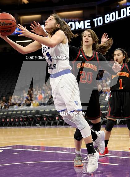 Thumbnail 1 in Davis vs St. Francis (@ Golden 1 Center) photogallery.