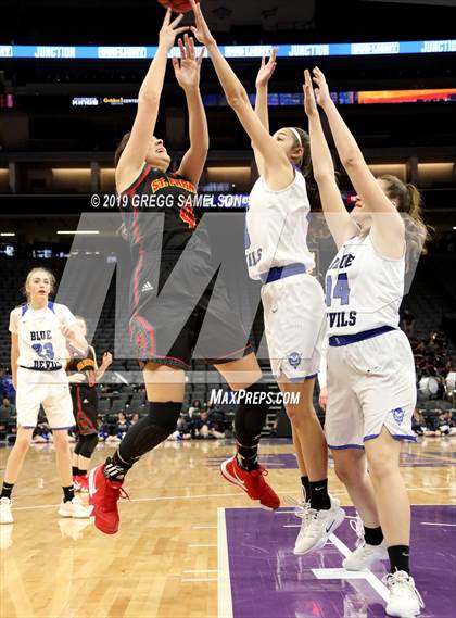 Thumbnail 1 in Davis vs St. Francis (@ Golden 1 Center) photogallery.