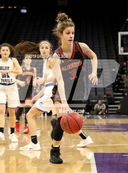 Thumbnail 2 in Davis vs St. Francis (@ Golden 1 Center) photogallery.