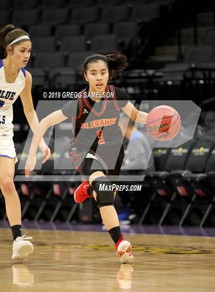 Thumbnail 2 in Davis vs St. Francis (@ Golden 1 Center) photogallery.