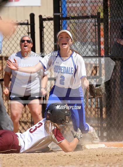 Thumbnail 3 in Hopedale vs. Millbury (MIAA Division 3 Central Final) photogallery.