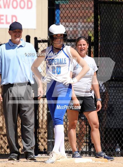 Thumbnail 1 in Hopedale vs. Millbury (MIAA Division 3 Central Final) photogallery.