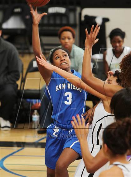 Thumbnail 2 in Olympian vs. San Diego (So Cal Holiday Classic) photogallery.