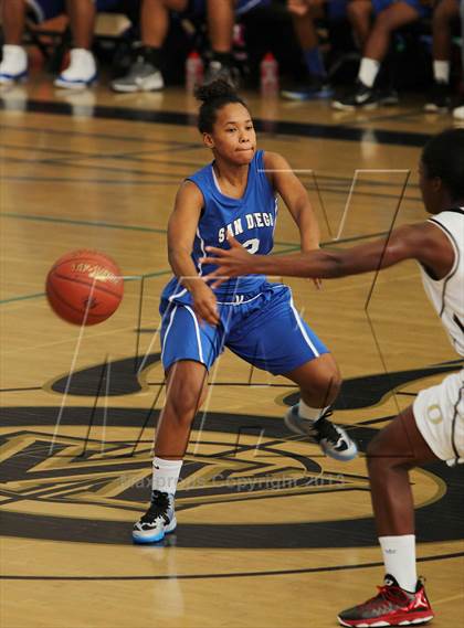 Thumbnail 3 in Olympian vs. San Diego (So Cal Holiday Classic) photogallery.