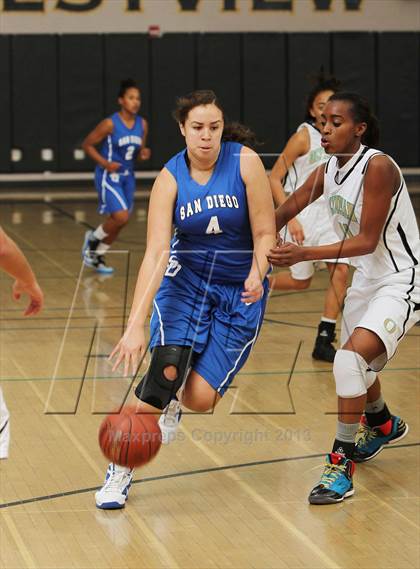 Thumbnail 3 in Olympian vs. San Diego (So Cal Holiday Classic) photogallery.