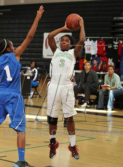 Thumbnail 3 in Olympian vs. San Diego (So Cal Holiday Classic) photogallery.