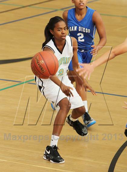 Thumbnail 2 in Olympian vs. San Diego (So Cal Holiday Classic) photogallery.