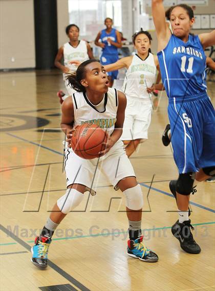 Thumbnail 1 in Olympian vs. San Diego (So Cal Holiday Classic) photogallery.