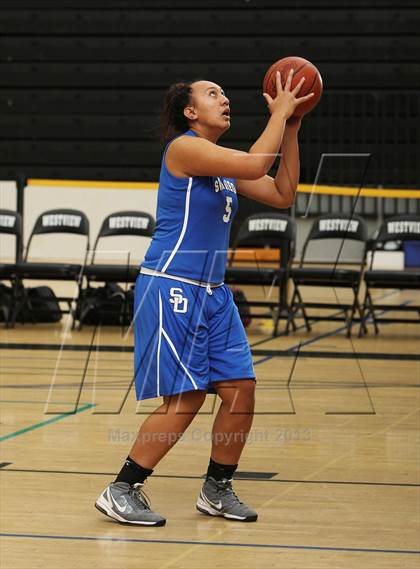 Thumbnail 2 in Olympian vs. San Diego (So Cal Holiday Classic) photogallery.