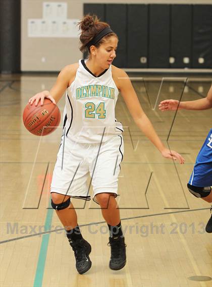 Thumbnail 2 in Olympian vs. San Diego (So Cal Holiday Classic) photogallery.