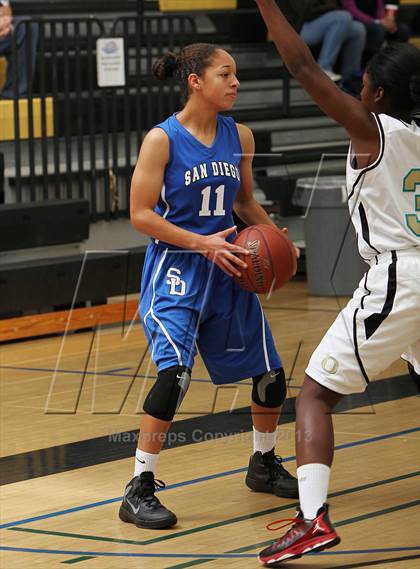 Thumbnail 2 in Olympian vs. San Diego (So Cal Holiday Classic) photogallery.