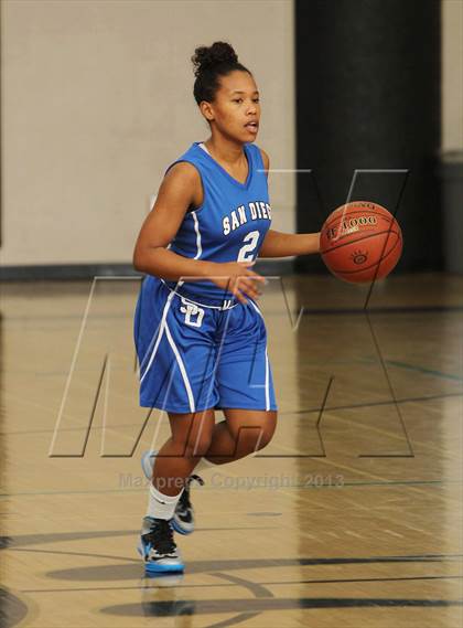 Thumbnail 2 in Olympian vs. San Diego (So Cal Holiday Classic) photogallery.
