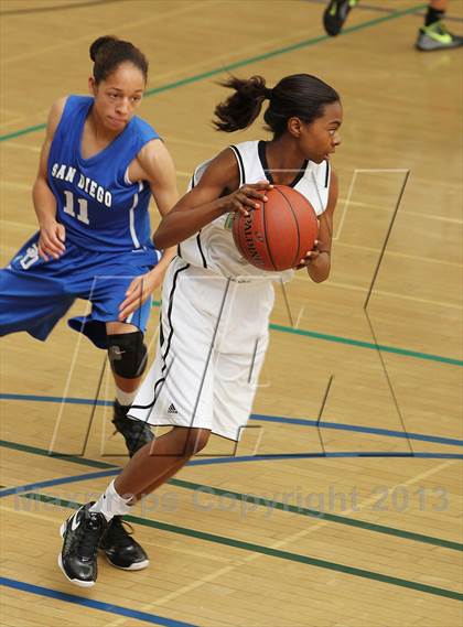 Thumbnail 2 in Olympian vs. San Diego (So Cal Holiday Classic) photogallery.