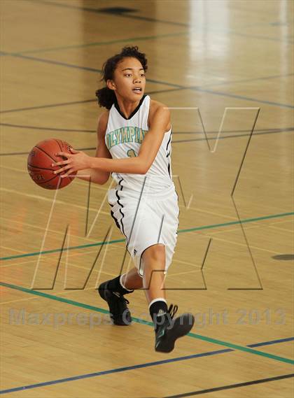 Thumbnail 2 in Olympian vs. San Diego (So Cal Holiday Classic) photogallery.