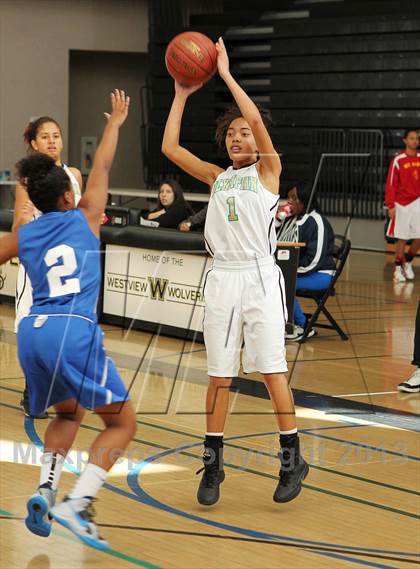 Thumbnail 1 in Olympian vs. San Diego (So Cal Holiday Classic) photogallery.