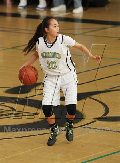 Thumbnail 3 in Olympian vs. San Diego (So Cal Holiday Classic) photogallery.