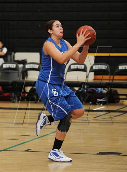 Thumbnail 2 in Olympian vs. San Diego (So Cal Holiday Classic) photogallery.