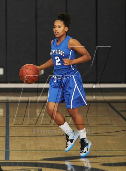 Thumbnail 3 in Olympian vs. San Diego (So Cal Holiday Classic) photogallery.