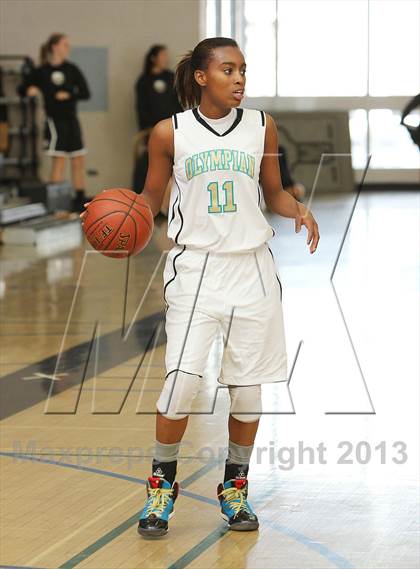 Thumbnail 2 in Olympian vs. San Diego (So Cal Holiday Classic) photogallery.