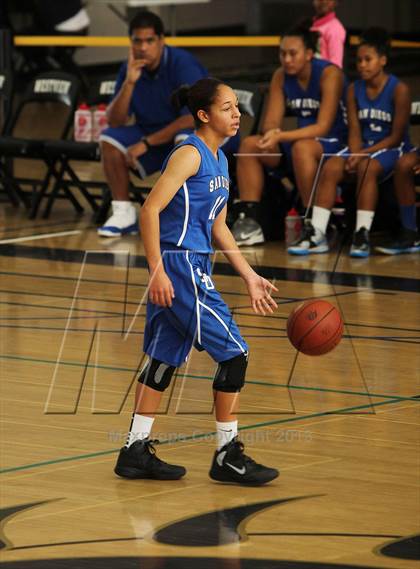Thumbnail 2 in Olympian vs. San Diego (So Cal Holiday Classic) photogallery.