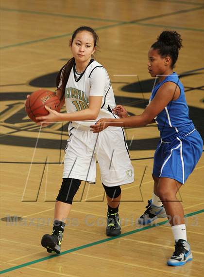 Thumbnail 1 in Olympian vs. San Diego (So Cal Holiday Classic) photogallery.