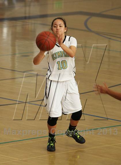 Thumbnail 1 in Olympian vs. San Diego (So Cal Holiday Classic) photogallery.