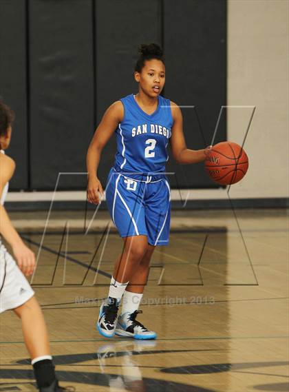 Thumbnail 1 in Olympian vs. San Diego (So Cal Holiday Classic) photogallery.