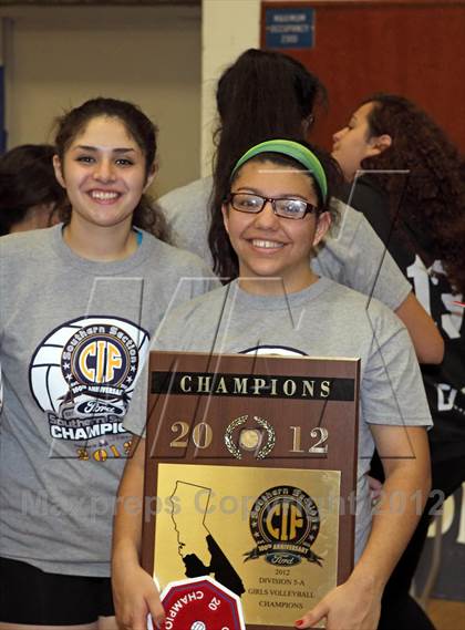Thumbnail 3 in Orangewood Academy vs. St. Monica Academy (CIF D5A Final) photogallery.